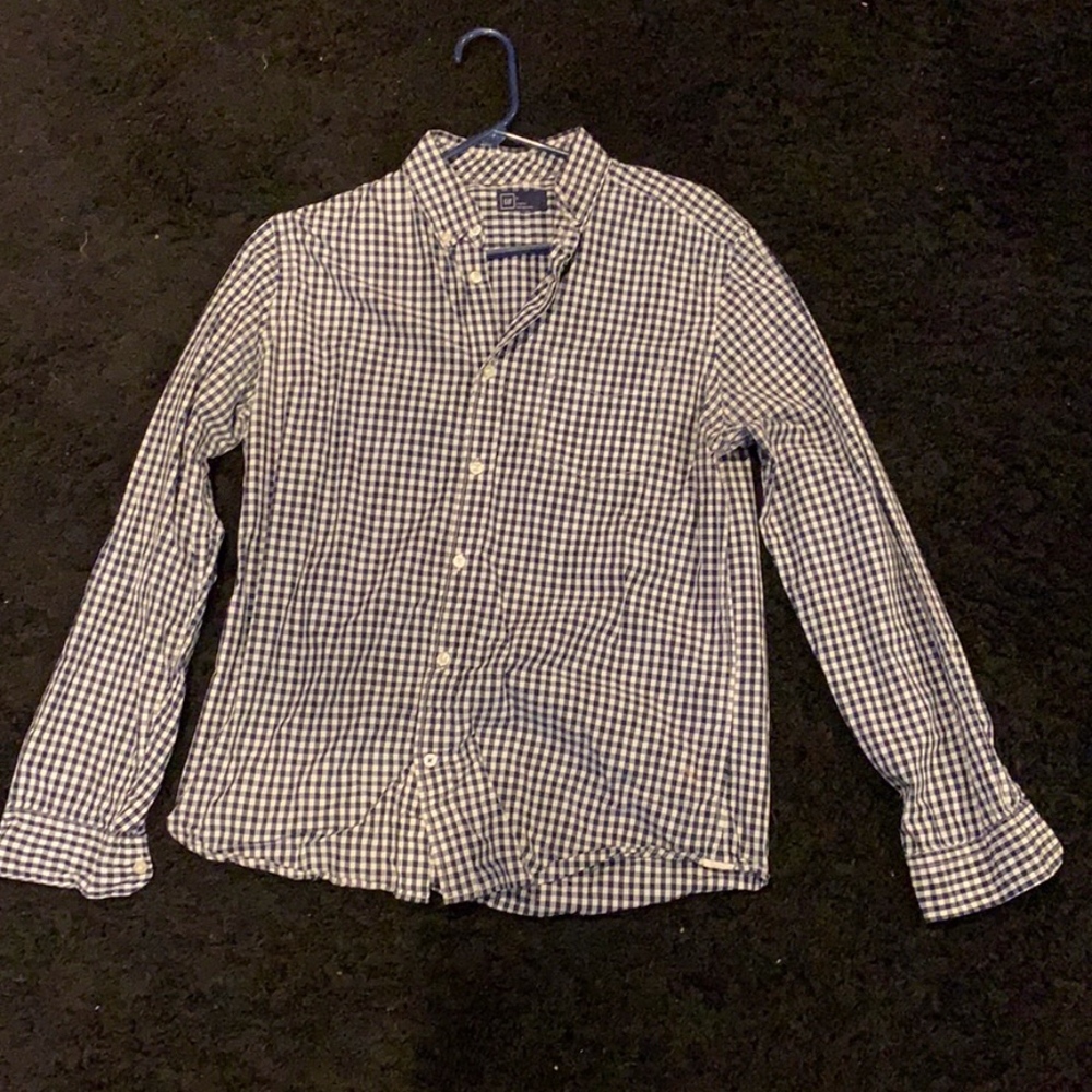 GAP Long Sleeve Button Down Dress Shirt